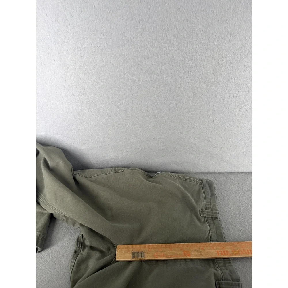 Columbia ROC Canvas Pants 35x30 Green Utility Outdoor Hiking Gorpcore READ‎